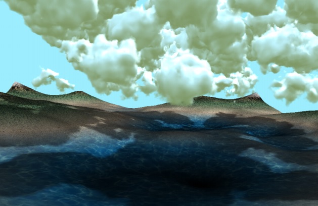 Landscape-Size Convective Clouds