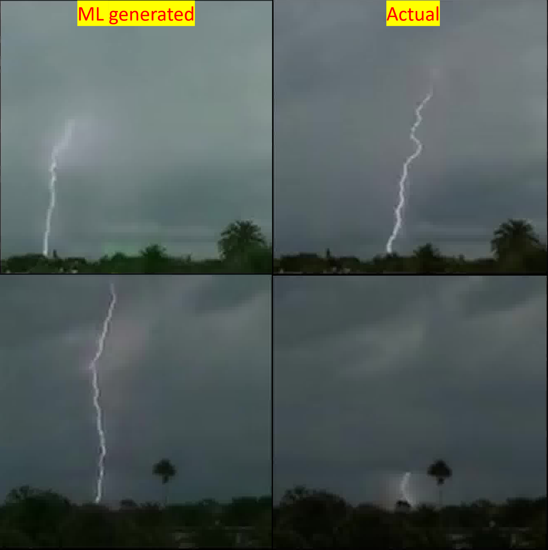 Animated Lightning Bolt Generation